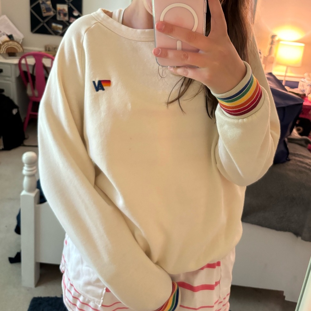 Aviator nation crew neck